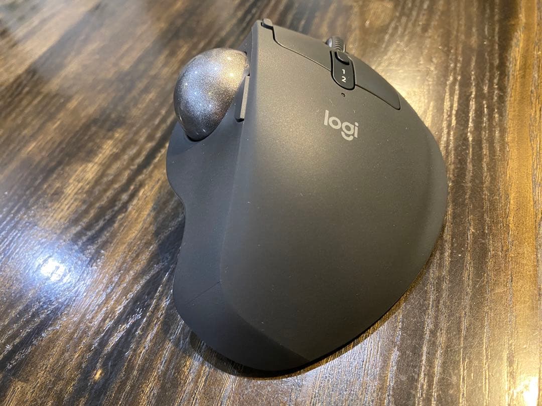 【1箇所のみ擦り傷、その他は未使用に近い】MX ERGO Sトラックボールマウス