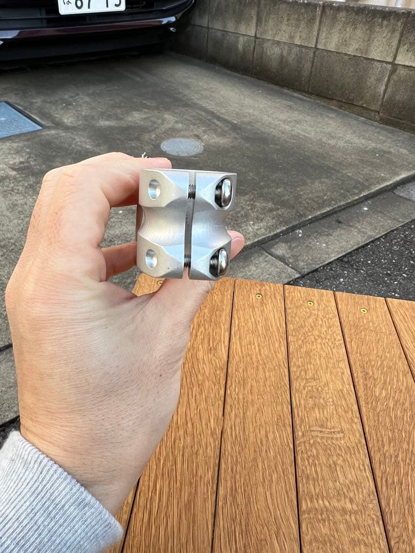 *PAUL* boxcar stem (silver) ±7度/100mm