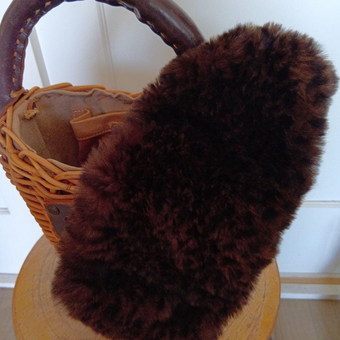 Xmas価格　エバゴス　eb.a.gos 　ブライドルレザーシリーズ　かご