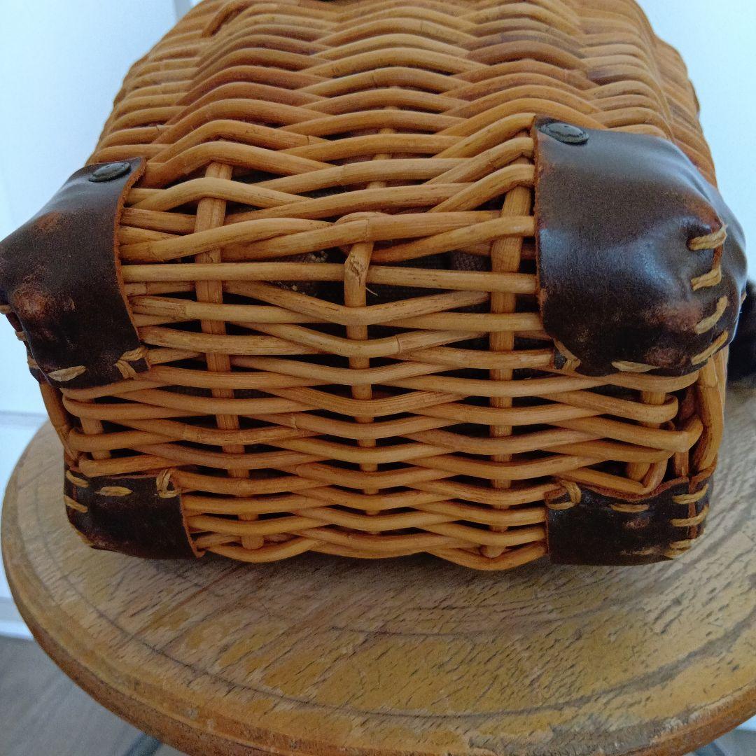 Xmas価格　エバゴス　eb.a.gos 　ブライドルレザーシリーズ　かご