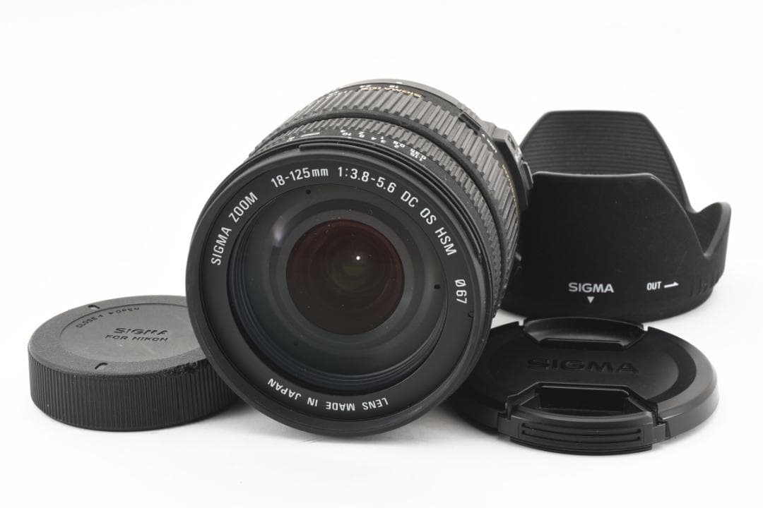 Sigma DC 18-125mm F/3.8-5.6 OS HSM ニコン用