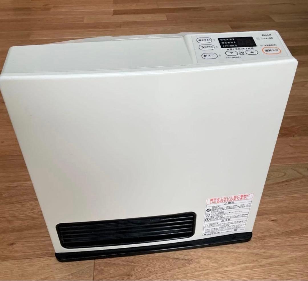Rinnai ガスファンヒーター ホワイト