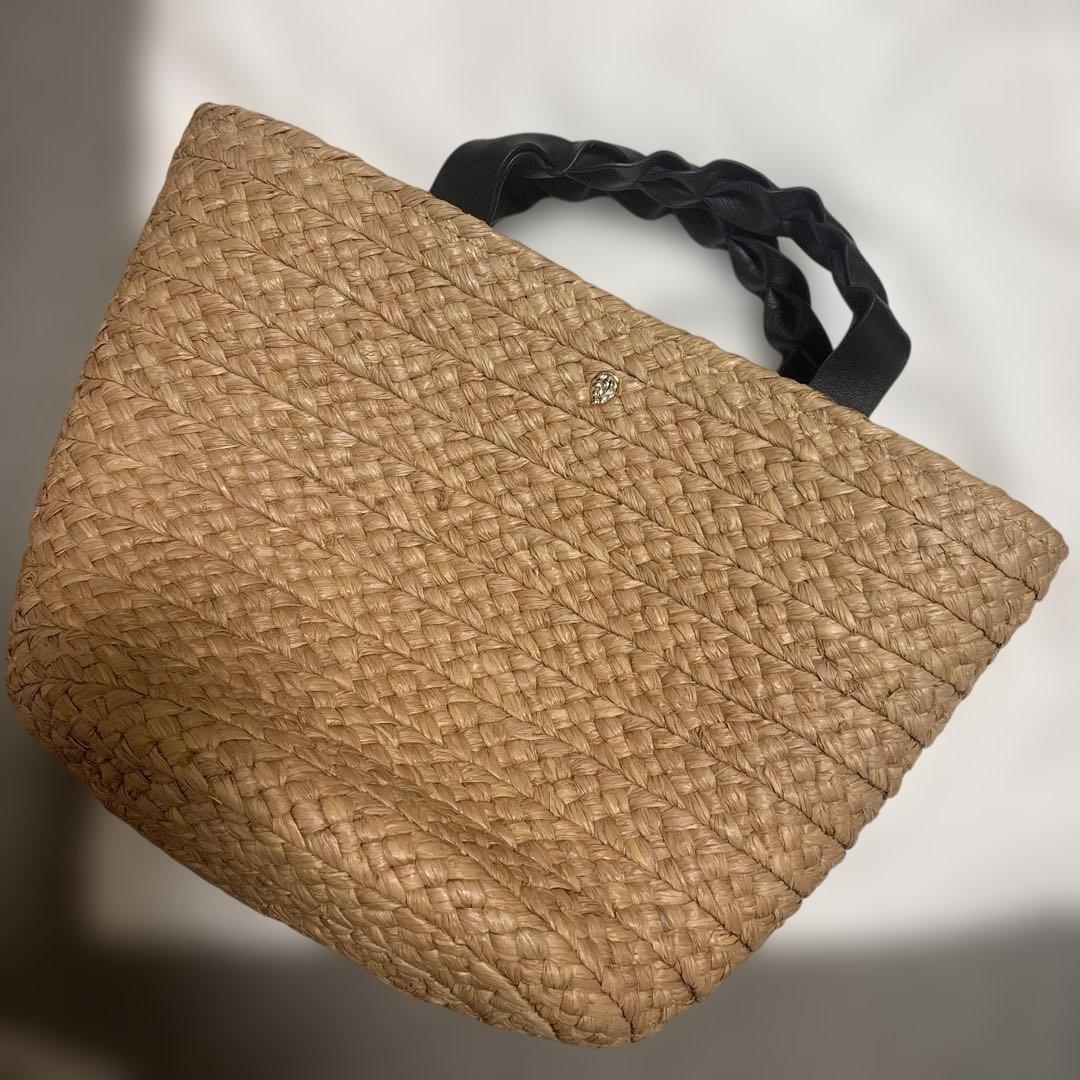 値下げ！HELEN KAMINSKI かごバッグ 編み込みデザイン