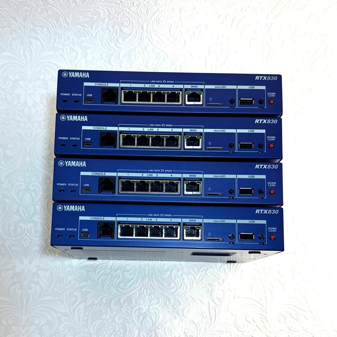 mr③YAMAHA RTX830 ギガアクセス VPN ルーター 動作品