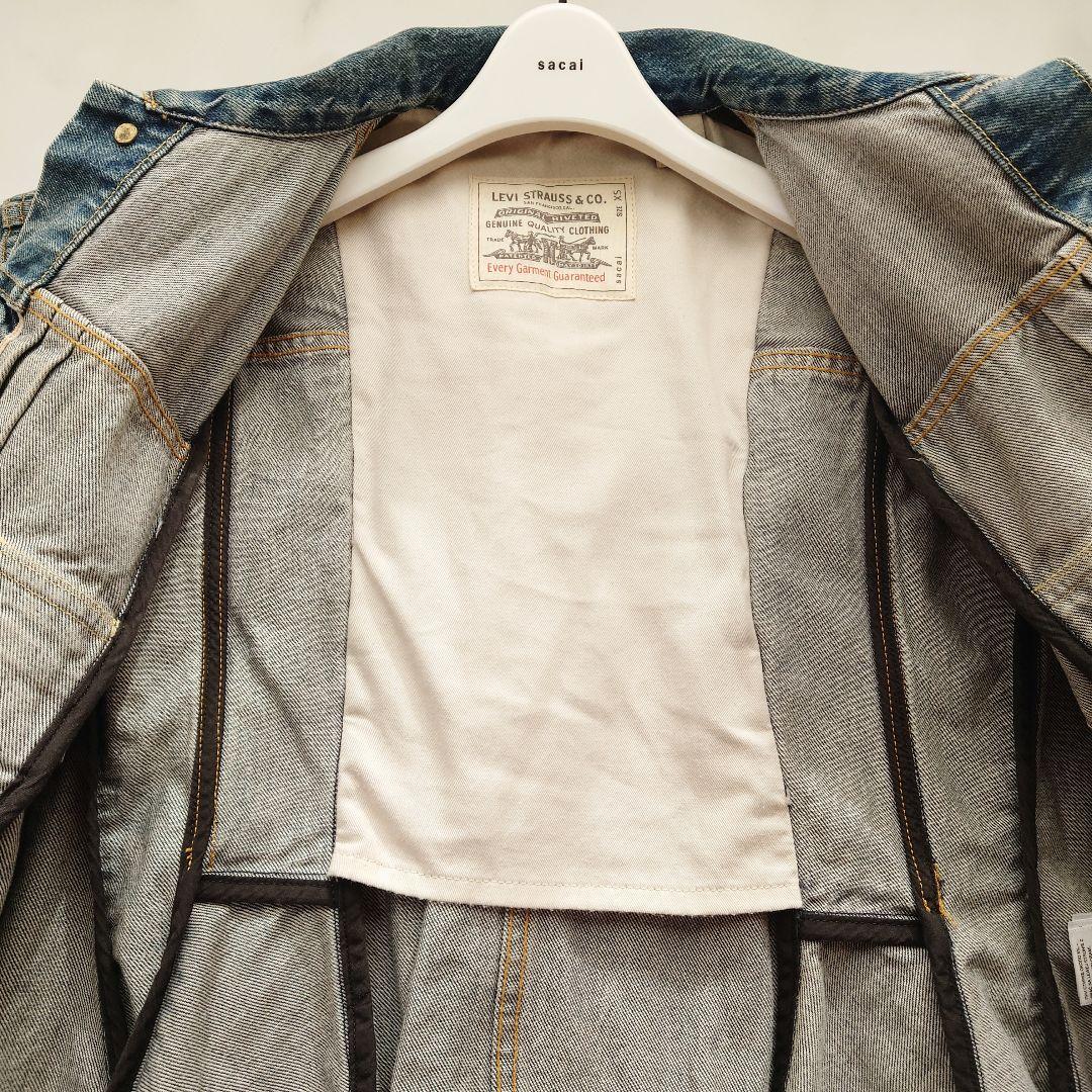 *★Levi's x sacai★Women's デニムジャケット貴重なサイズ1