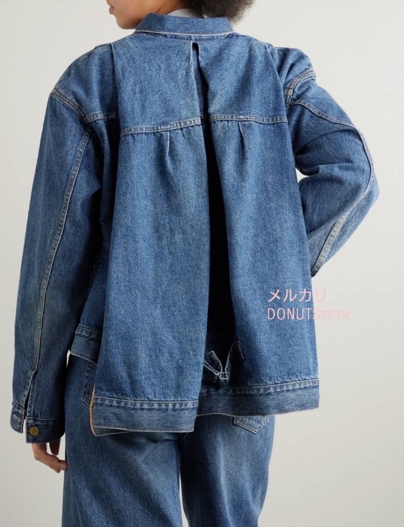 *★Levi's x sacai★Women's デニムジャケット貴重なサイズ1