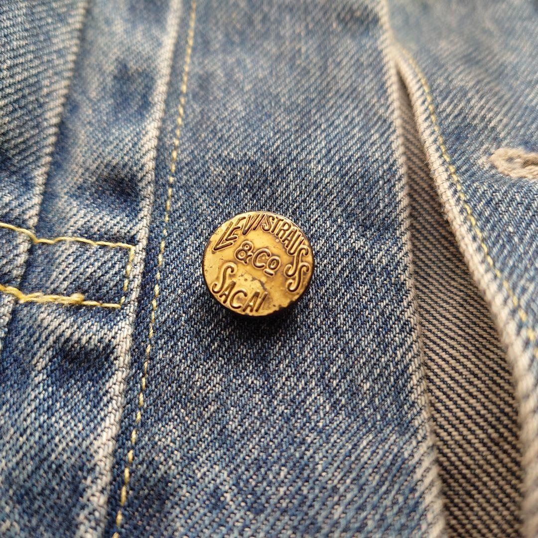 *★Levi's x sacai★Women's デニムジャケット貴重なサイズ1