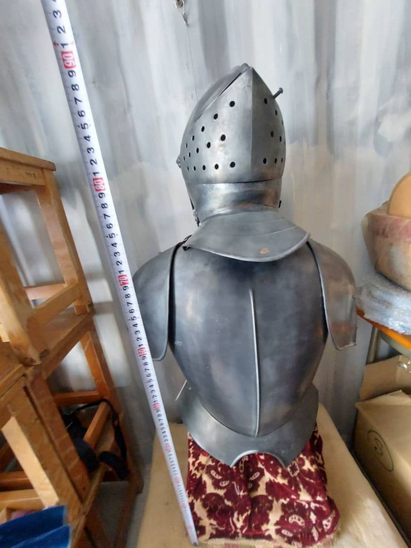 西洋甲冑　甲冑　鎧　プレートアーマー　上半身のみ