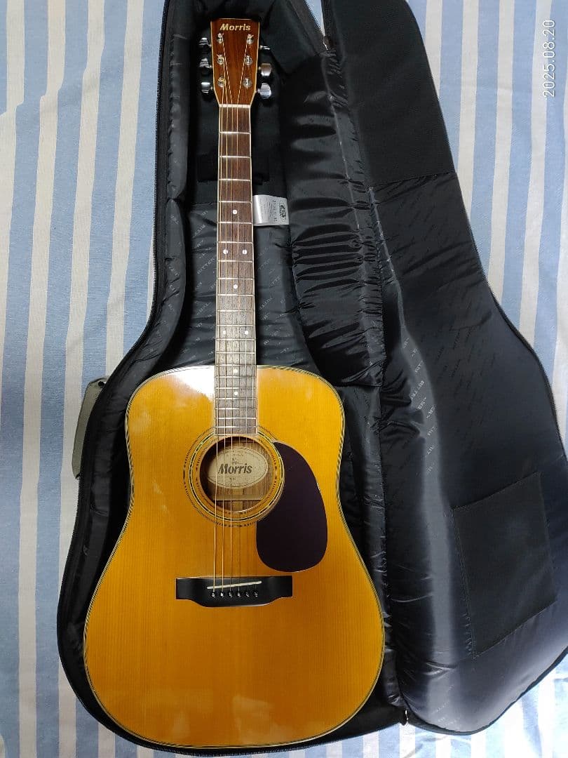 MORRISのドレッドノートタイプ・アコースティックギターW-30日本製美品です