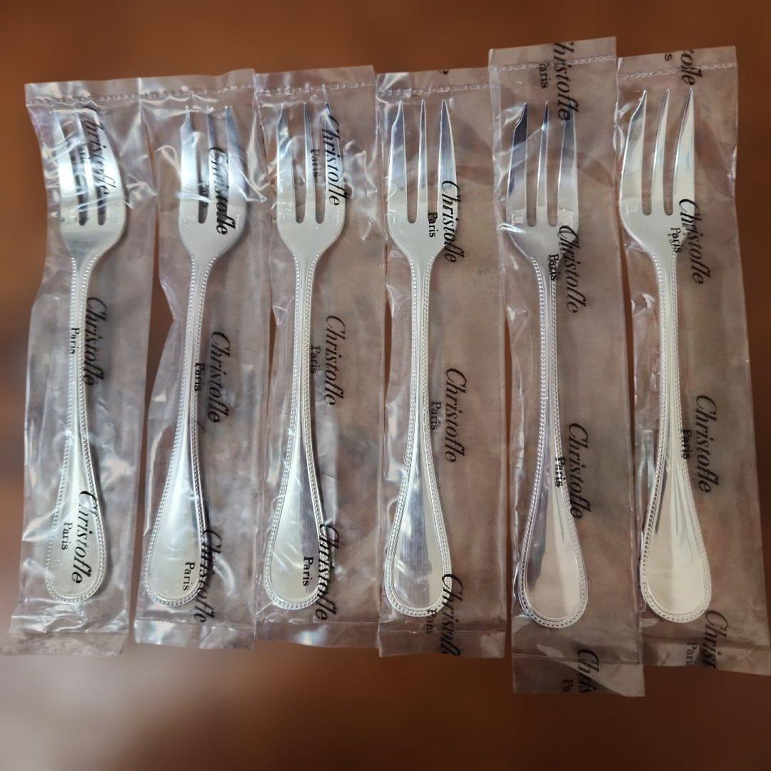 未使用Christofle フォーク 6本