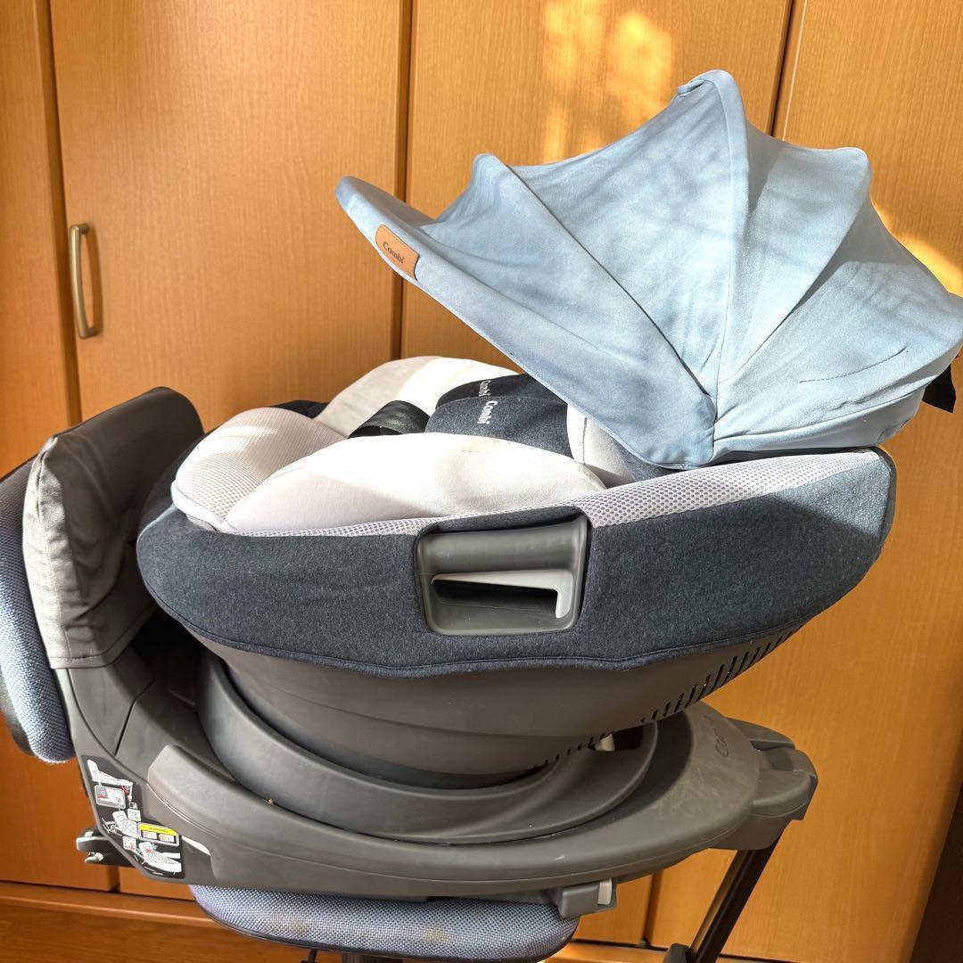 【美品】コンビ THE S ZA-670 最上位 モデル　ISOFIX ブルー
