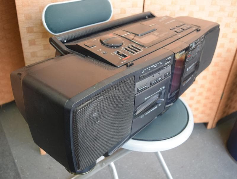 ビクター G-HORN/ラジカセ CDポータブルシステム RC-X90 ジャンク