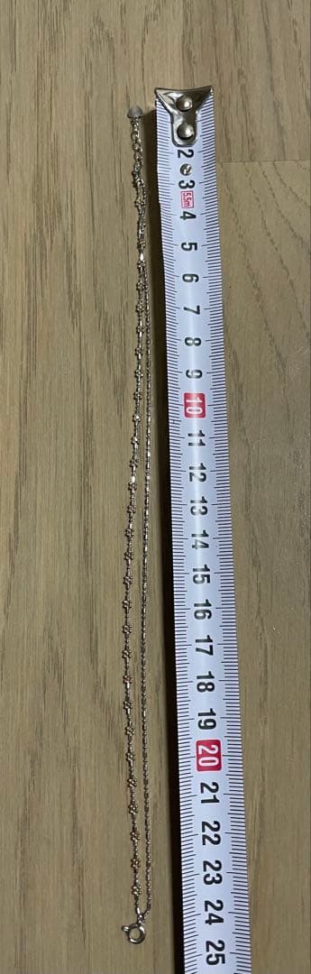 アンクレット　2連　アクセサリー　Ｋ10WG かわいい