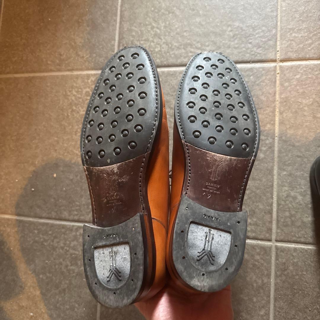 ヤンコ YANKO 革靴 Uチップ