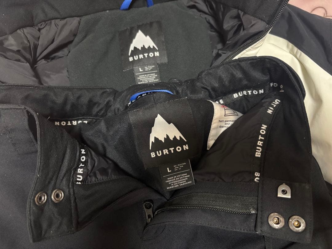 BURTON キッズウェア上下セット　ガールズ　女の子　Ｌサイズ