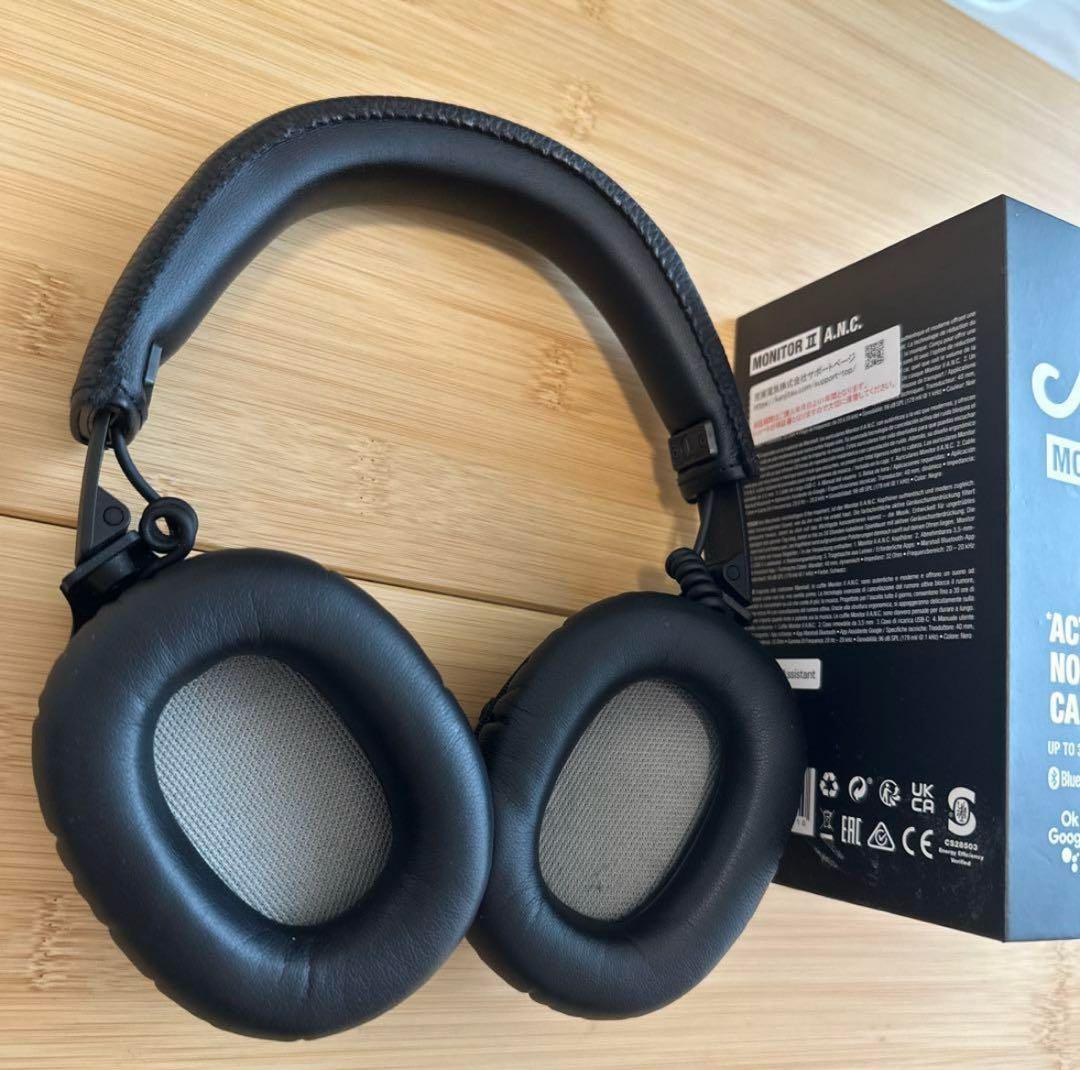 美品 Marshall Monitor II A.N.C. ワイヤレスヘッドホン