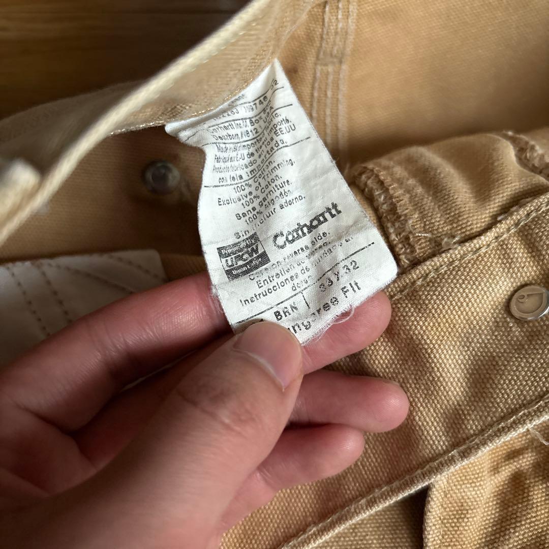 Carhartt ダブルニーパンツ 33×32