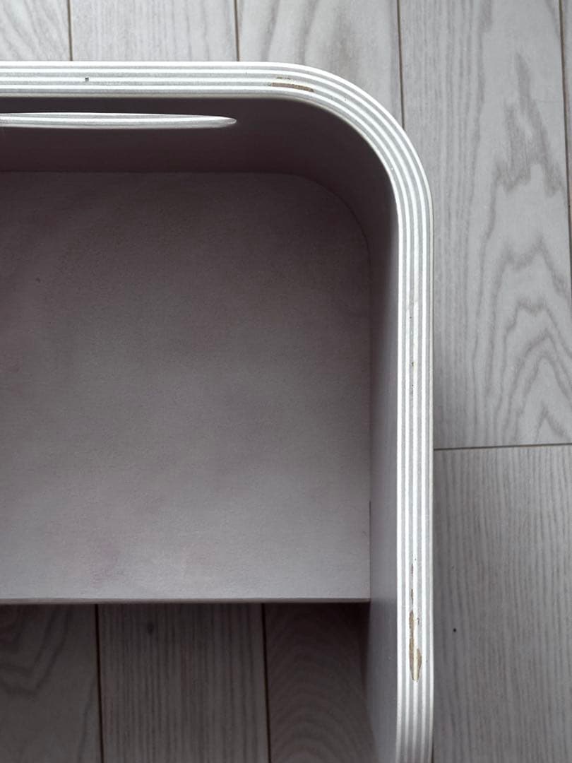 頭文字S　【超美品】HOPPL コロコロチェア & デスク アイボリー