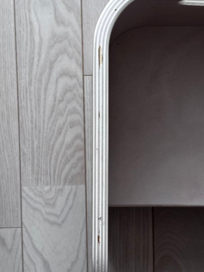 頭文字S　【超美品】HOPPL コロコロチェア & デスク アイボリー