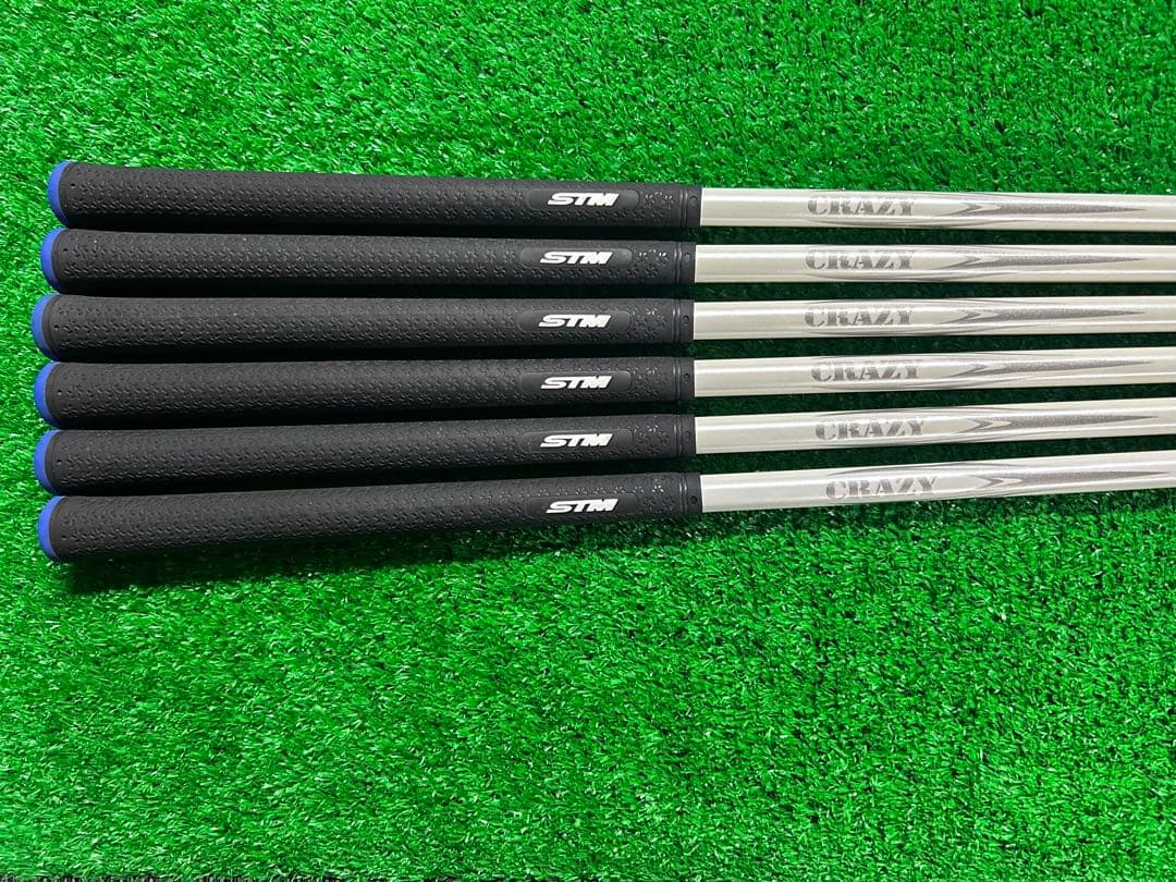 【アイアン用 高性能シャフト】クレイジー アロー 6本セット【定価178200】