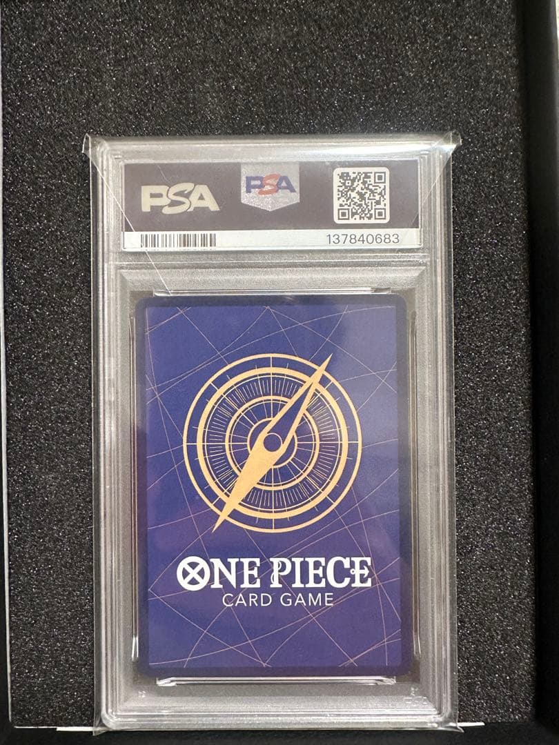 ワンピースカード マーシャル・D・ティーチ コミックパラレル 黒ひげ PSA10