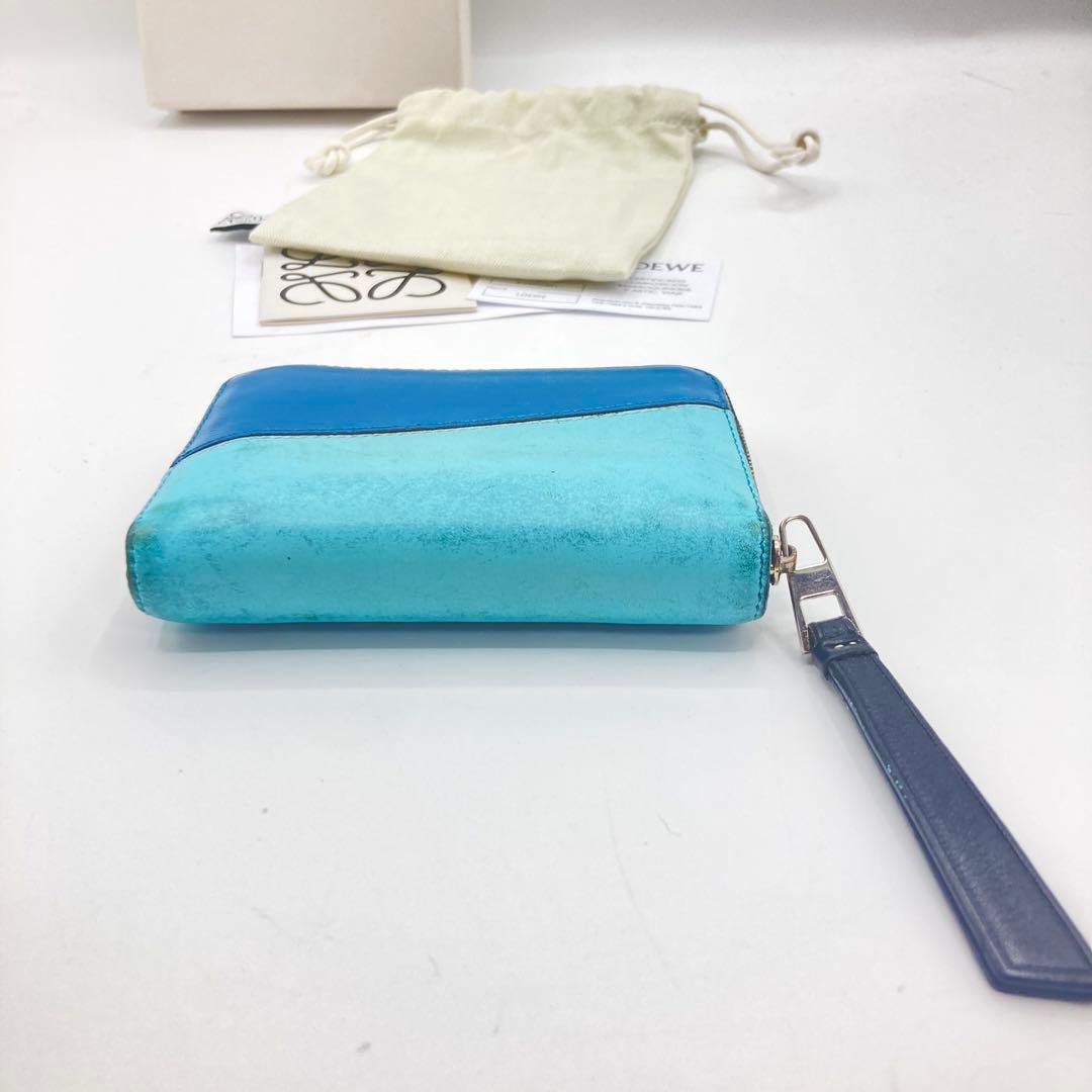 LOEWE Puzzle 6 Card Zip Wallet 財布