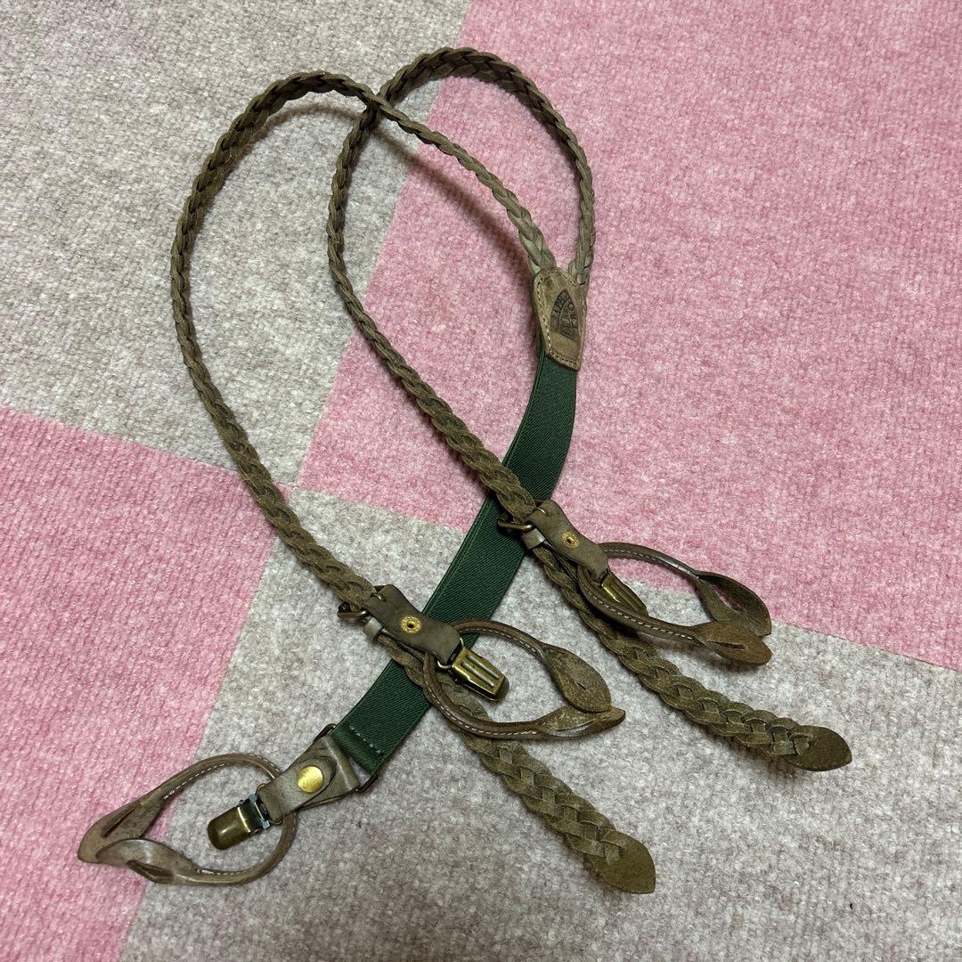 グラフゼロ　サスペンダー　グレー