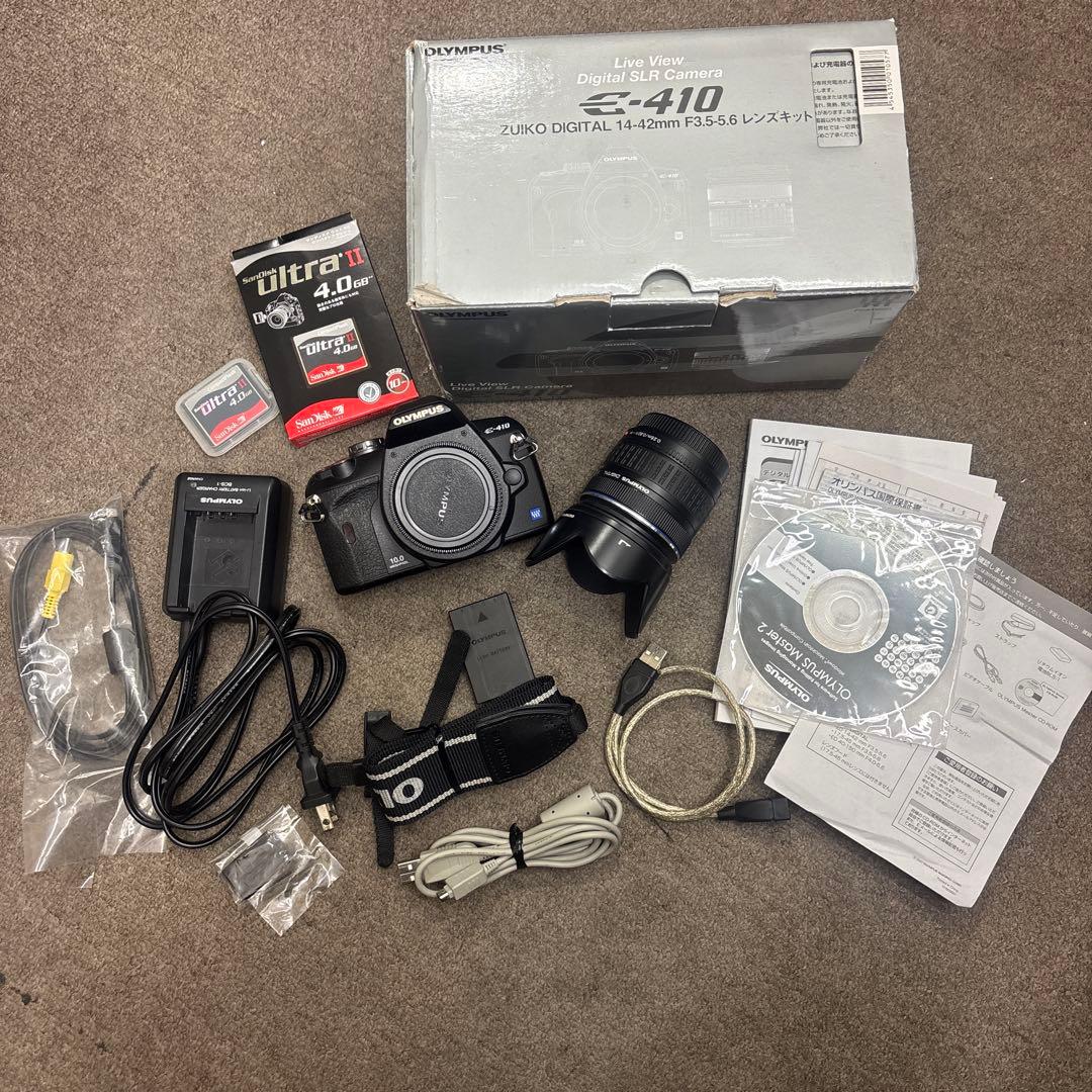 OLYMPUS E-410 ボディ 14-42mm レンズ セット