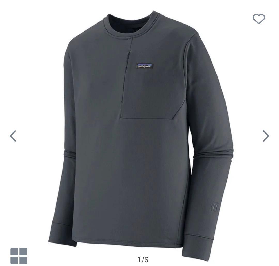 新品未使用品　パタゴニアR1 サーマル クルー Lサイズ