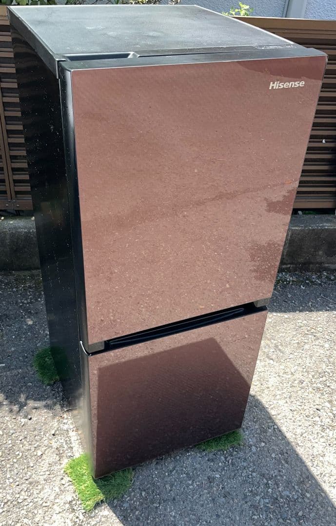 ハイセンス冷凍冷蔵庫134L ハイセンス洗濯機4.5kg 2点セット2019年製