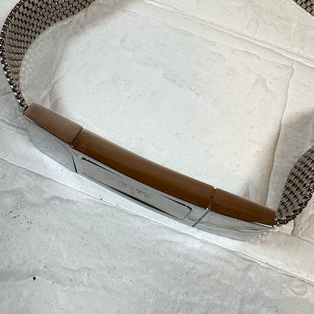 GUCCI グッチ メッシュベルト シルバー ヴィンテージ