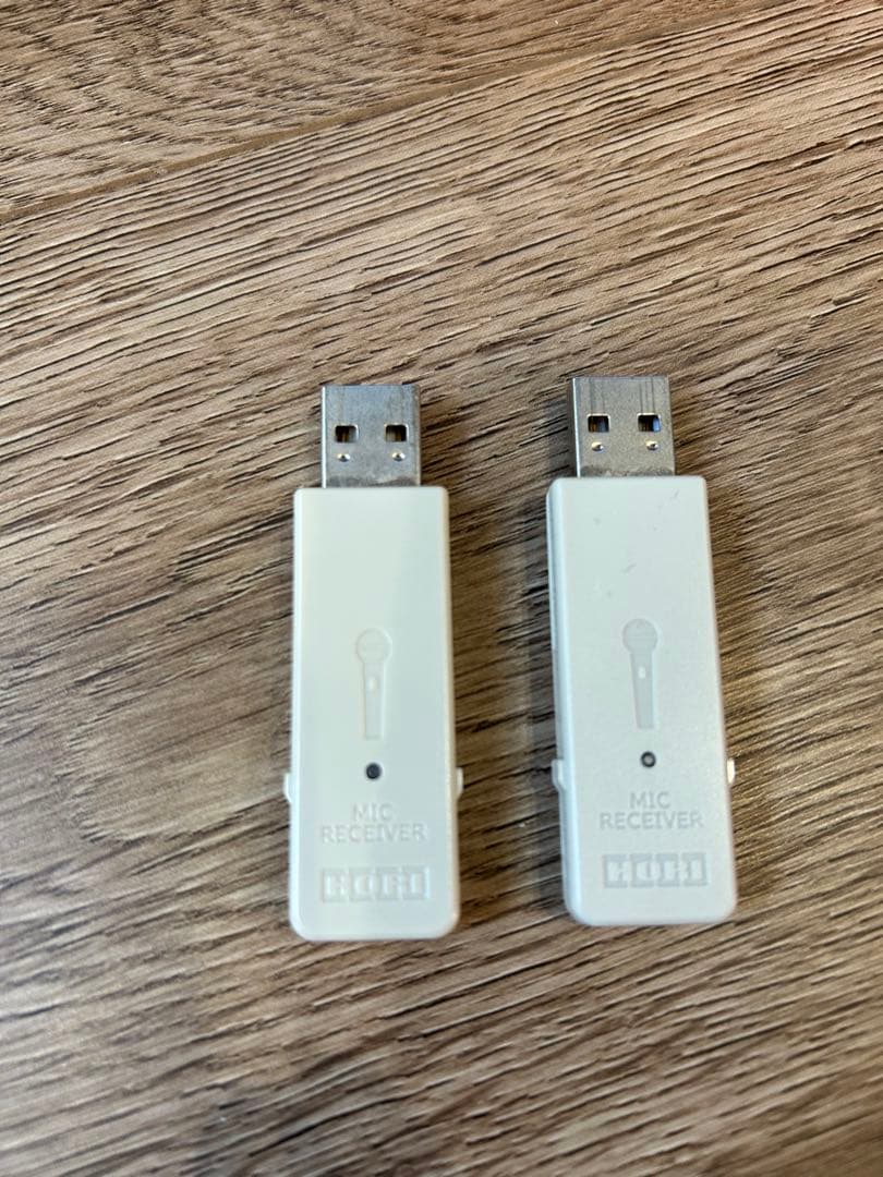 Switch用 ワイヤレスカラオケマイク ベージュ NSW-450 2個セット