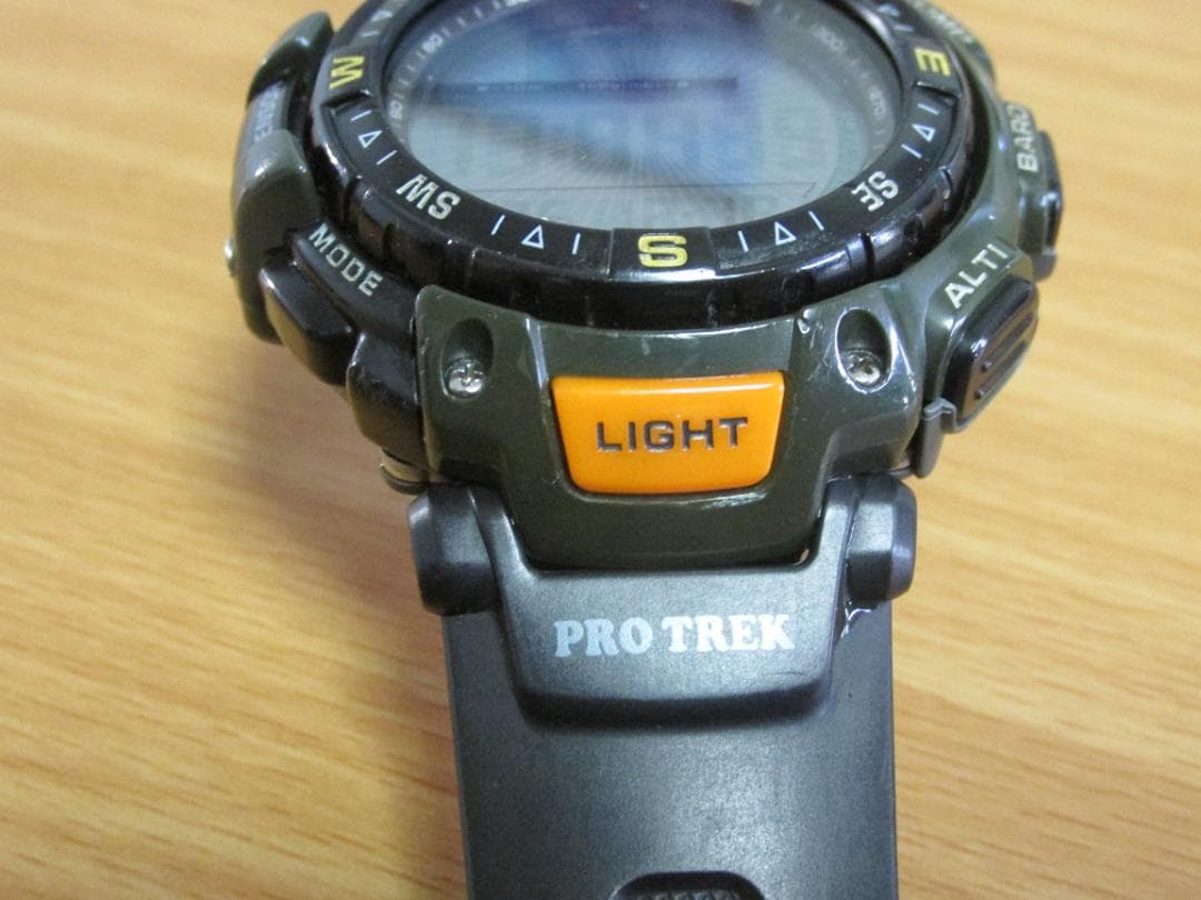 【動作良好】プロトレック　PRG-40 ㉒ アーミーグリーン