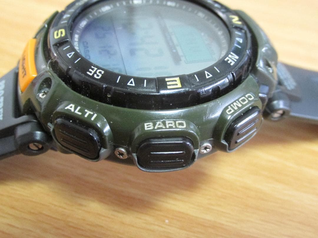 【動作良好】プロトレック　PRG-40 ㉒ アーミーグリーン