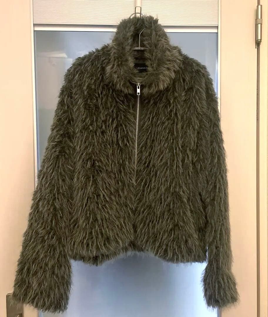 ジーナシス　MIXカラーファーブルゾン