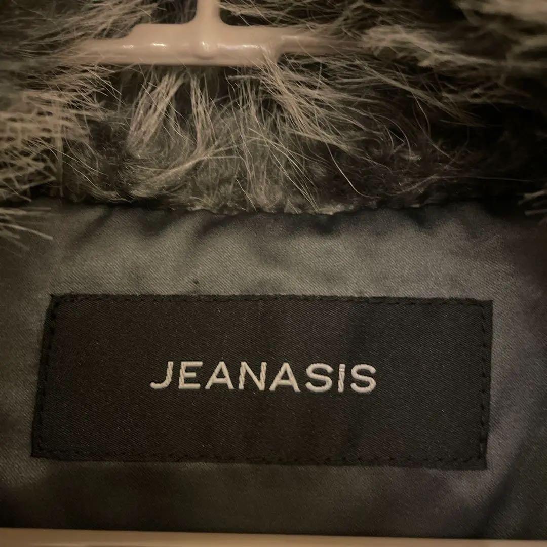 ジーナシス　MIXカラーファーブルゾン