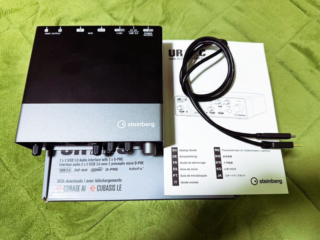 【箱無し】Steinberg UR22C オーディオインターフェイス