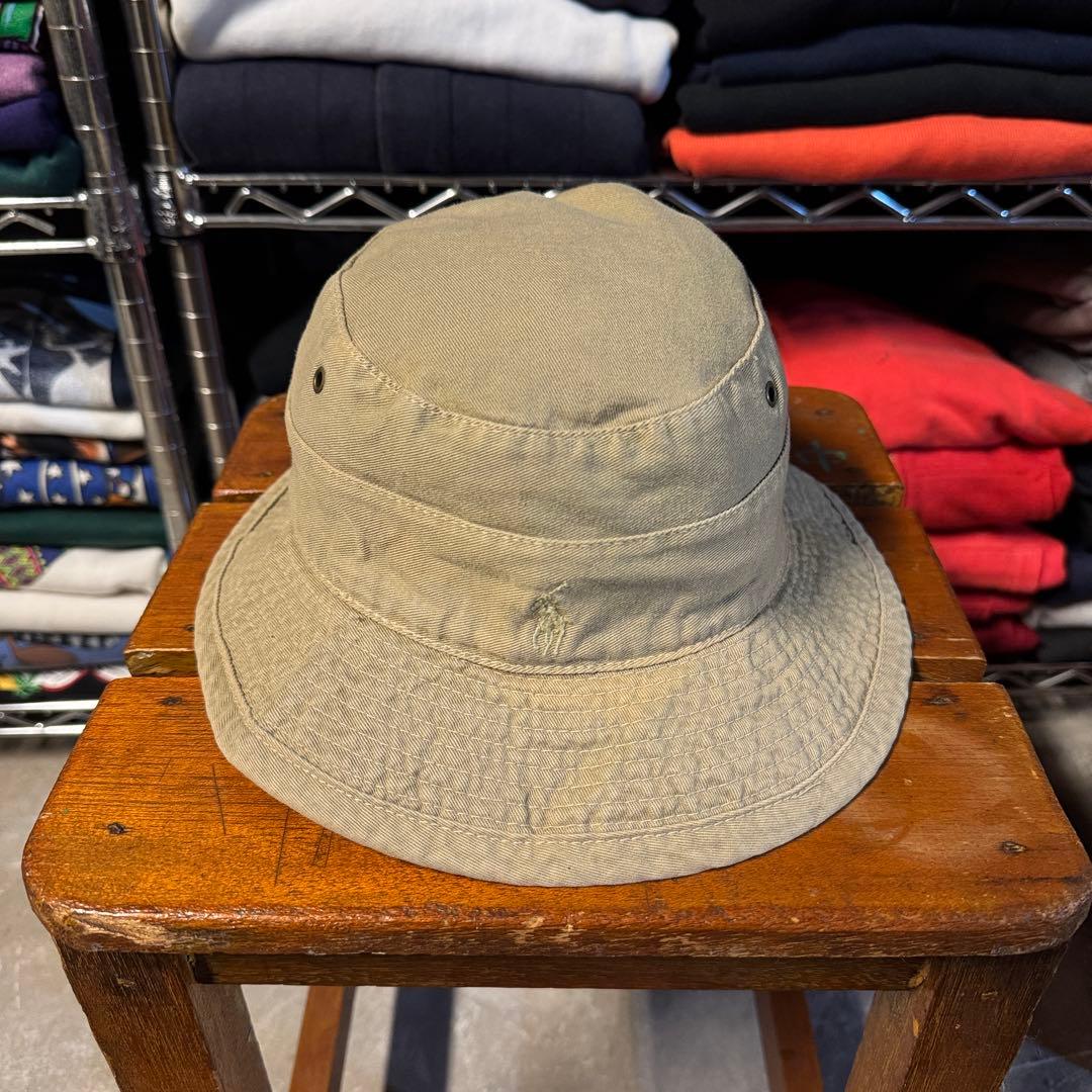 90s vintage USA製 ポロバイラルフローレン バケットハット