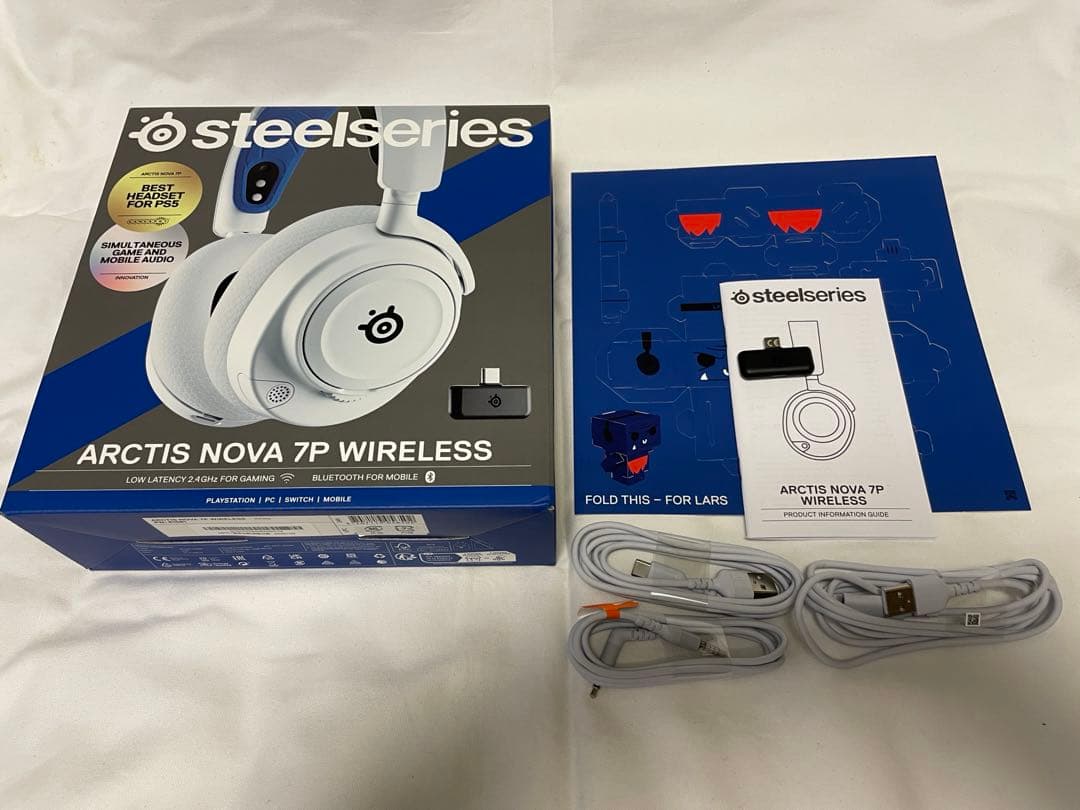 SteelSeriesスティールシリーズ Arctis Nova 7PWhite