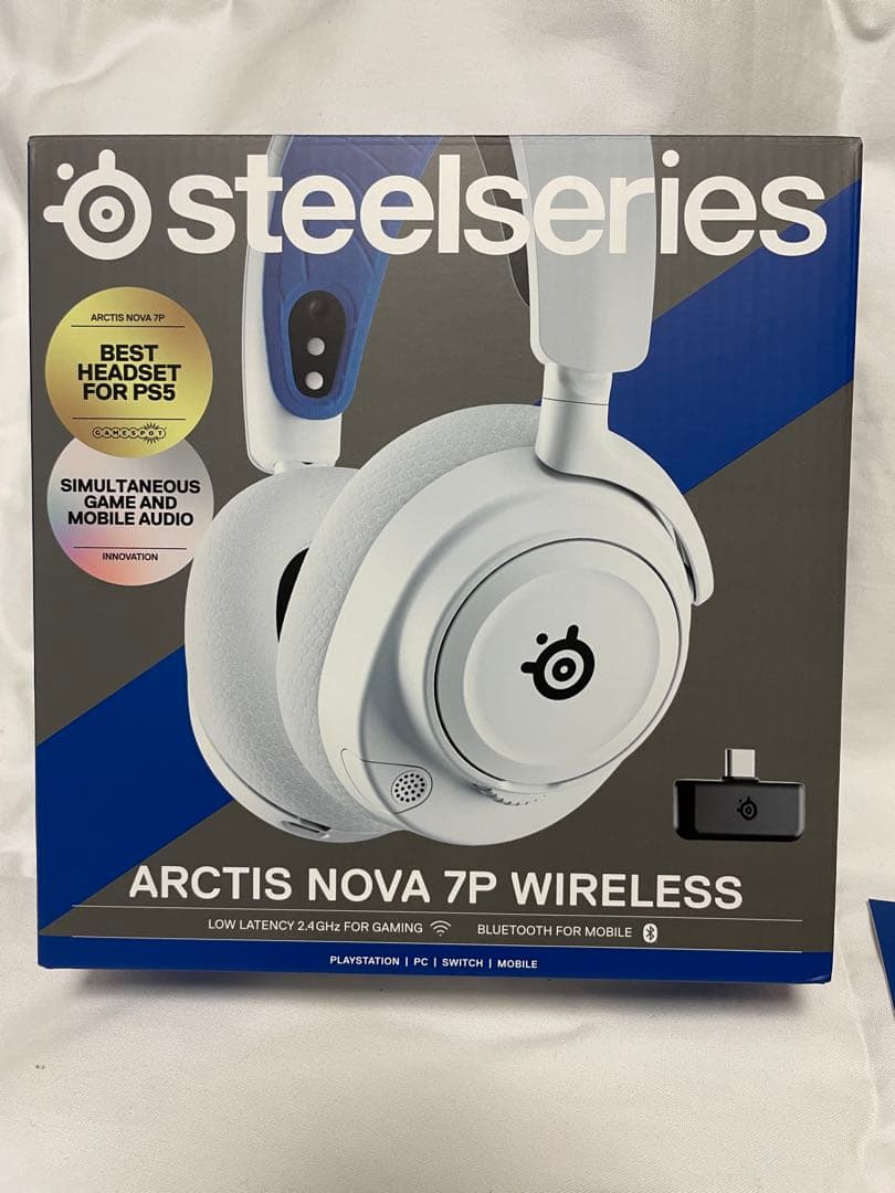 SteelSeriesスティールシリーズ Arctis Nova 7PWhite