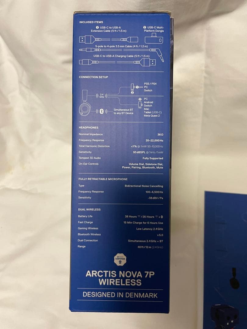 SteelSeriesスティールシリーズ Arctis Nova 7PWhite