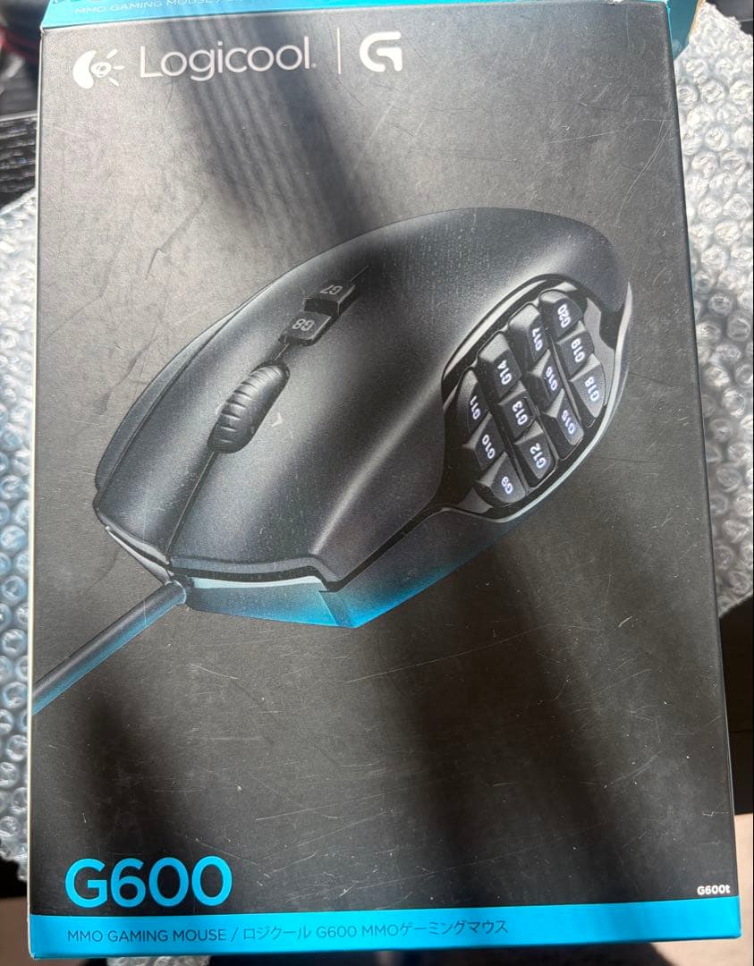 Logicool G600t MMO ゲーミングマウス 多ボタン 箱付