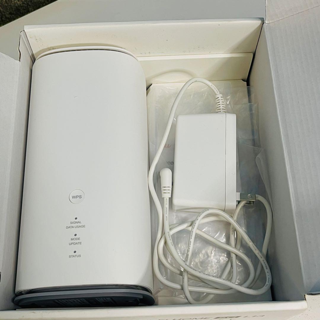 Speed Wi-Fi  5G L13 ホワイト箱と説明書付き