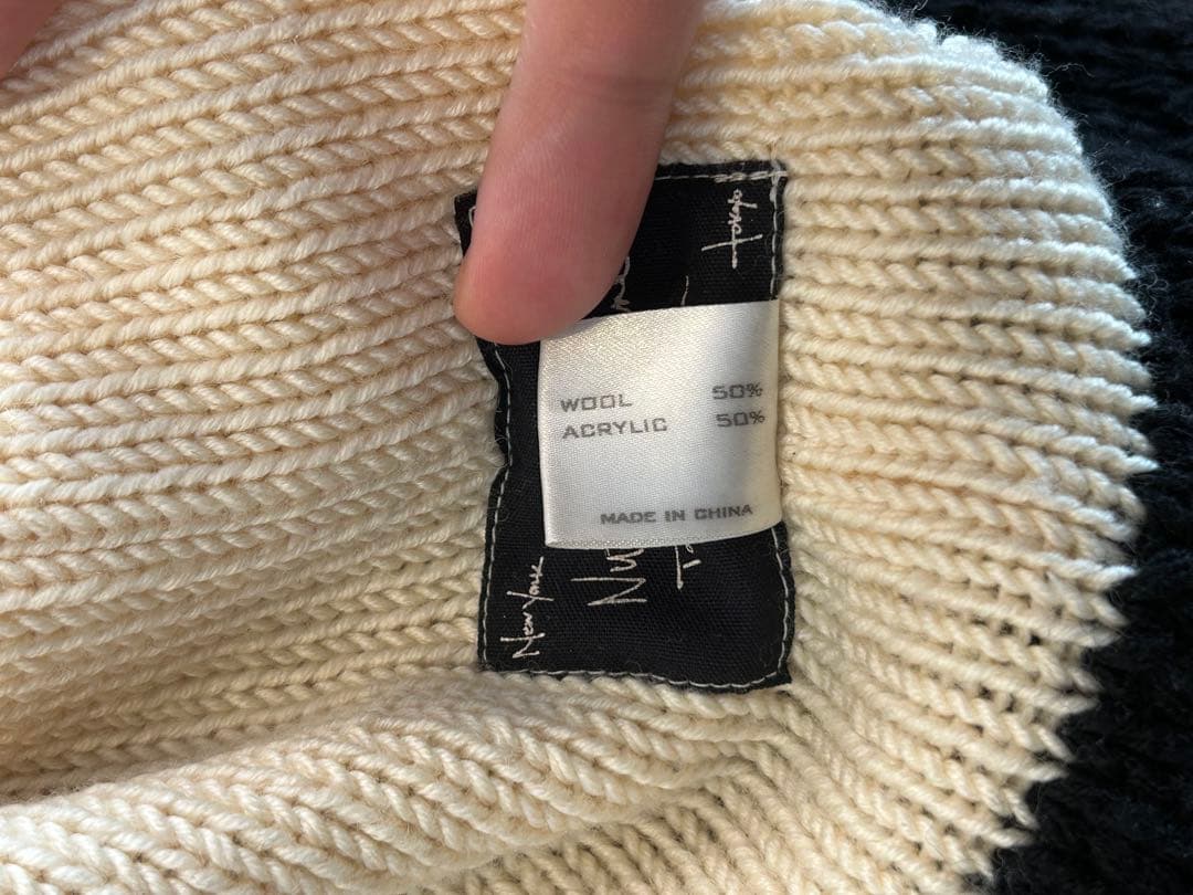 number (n)nine バルーンニット帽