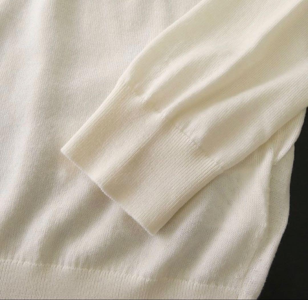 MACKINTOSH ホワイト タートルネックセーター L