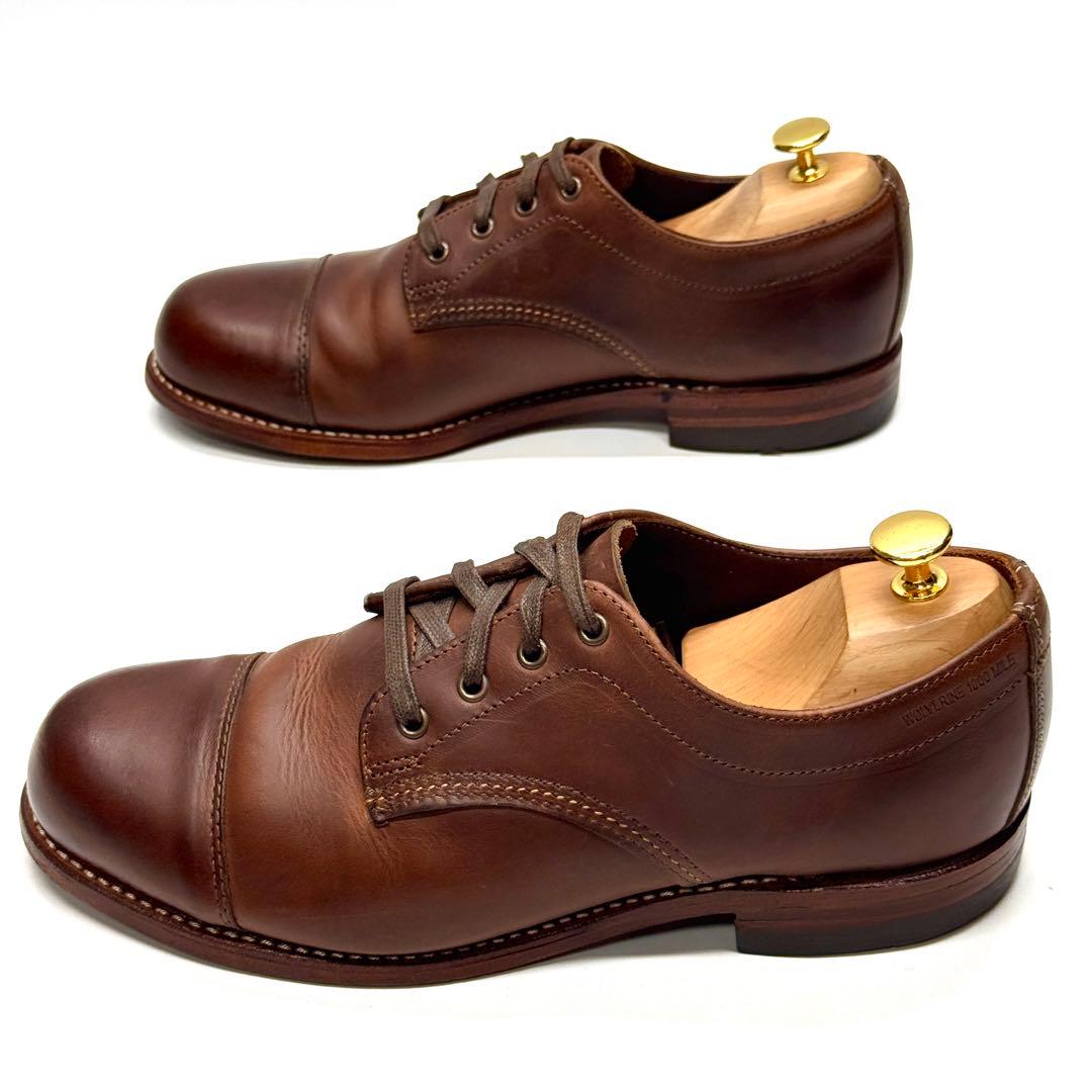 WOLVERINE 1000MILE BOOTS ストレートチップ ブラウン 靴