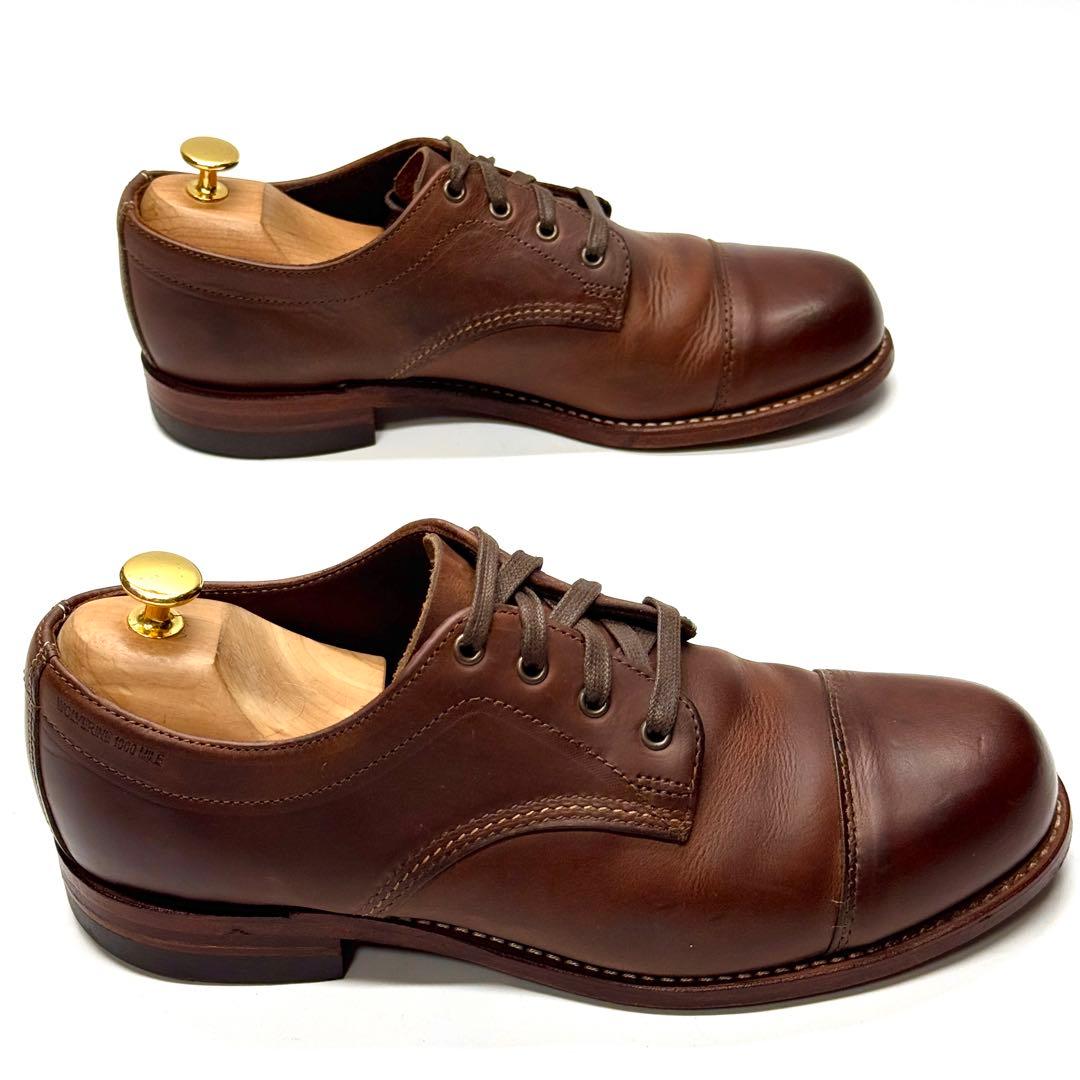 WOLVERINE 1000MILE BOOTS ストレートチップ ブラウン 靴