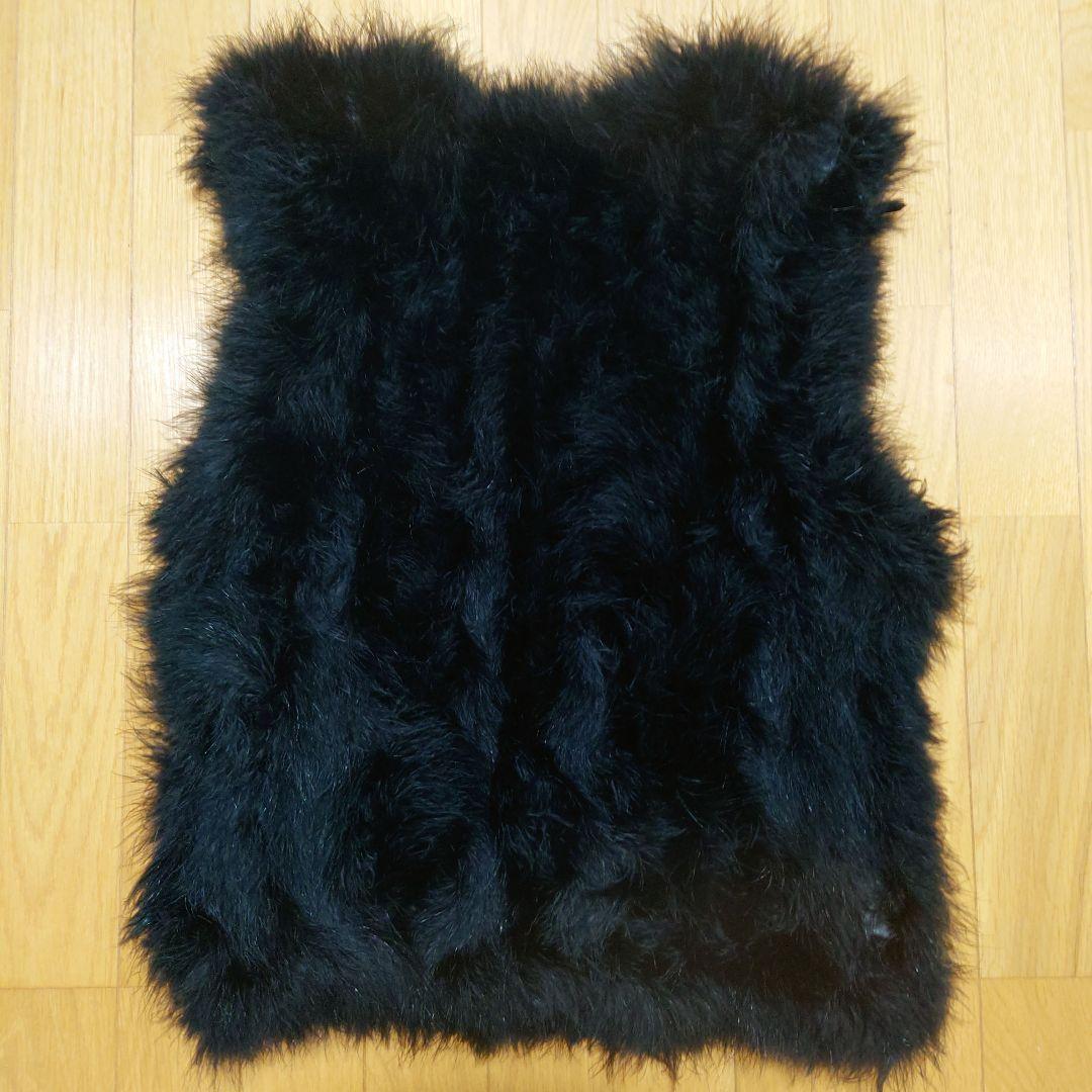 レア！美品！ TWIN SET オーストリッチ フェザー ベスト ツインセット