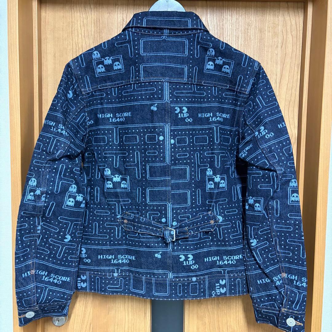 タグ付け 新品 TMT パックマン デニム ジャケット L