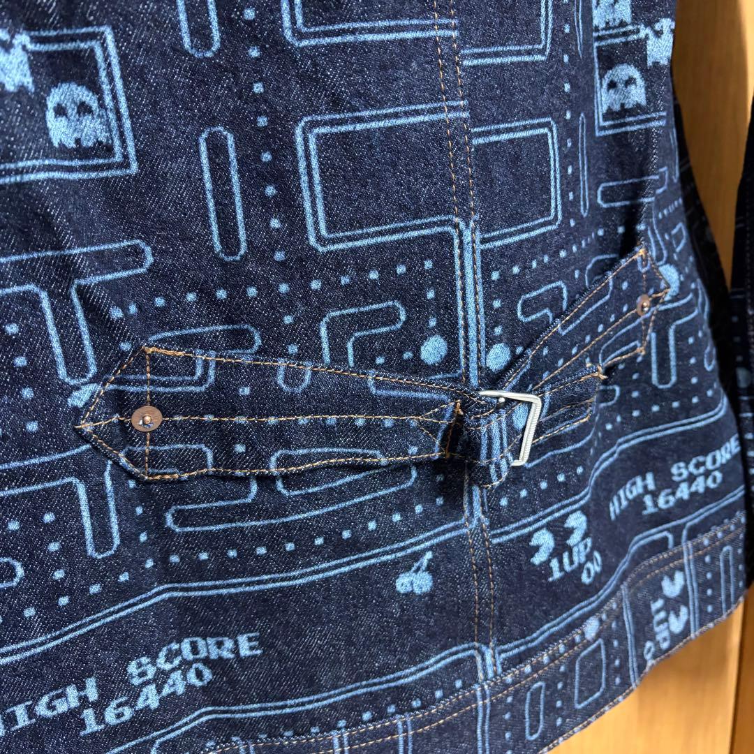 タグ付け 新品 TMT パックマン デニム ジャケット L